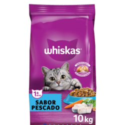 Whiskas Gato Adulto Pescado X 10 Kg
